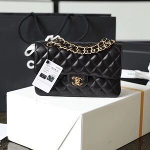 Chanel Black Quilted Leather Bag